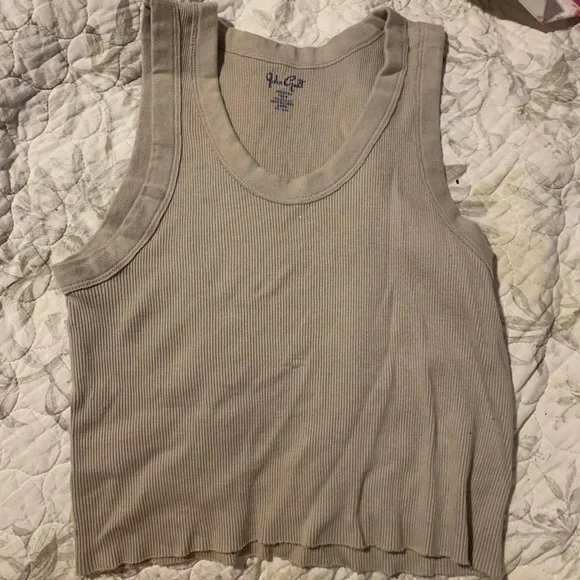 Brandy melville raw hemmed tank top - Picture 1 of 1